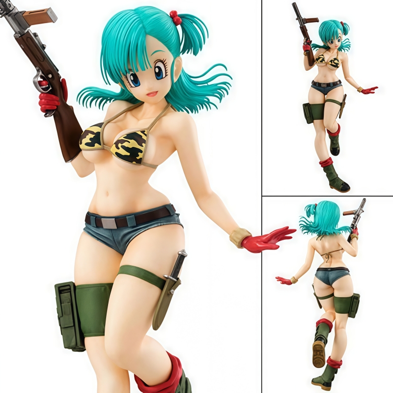 Ornament Ball Set - Dragon Ball Z Anime-Puppe, Bulma-Figur, Modellpuppe,