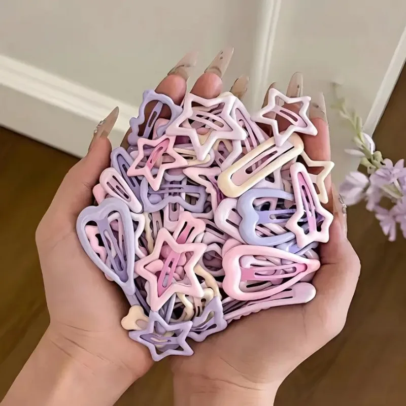 Ribbon Bow Gift - 32-teiliges gemischtes Set hellrosa herzförmiger und