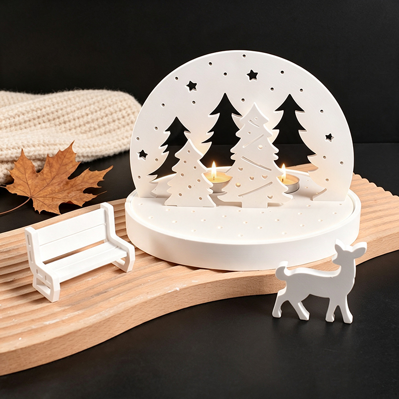 Weihnachts-Elch-Teelichthalter – Holiday Candle Set Bewertung und Preis