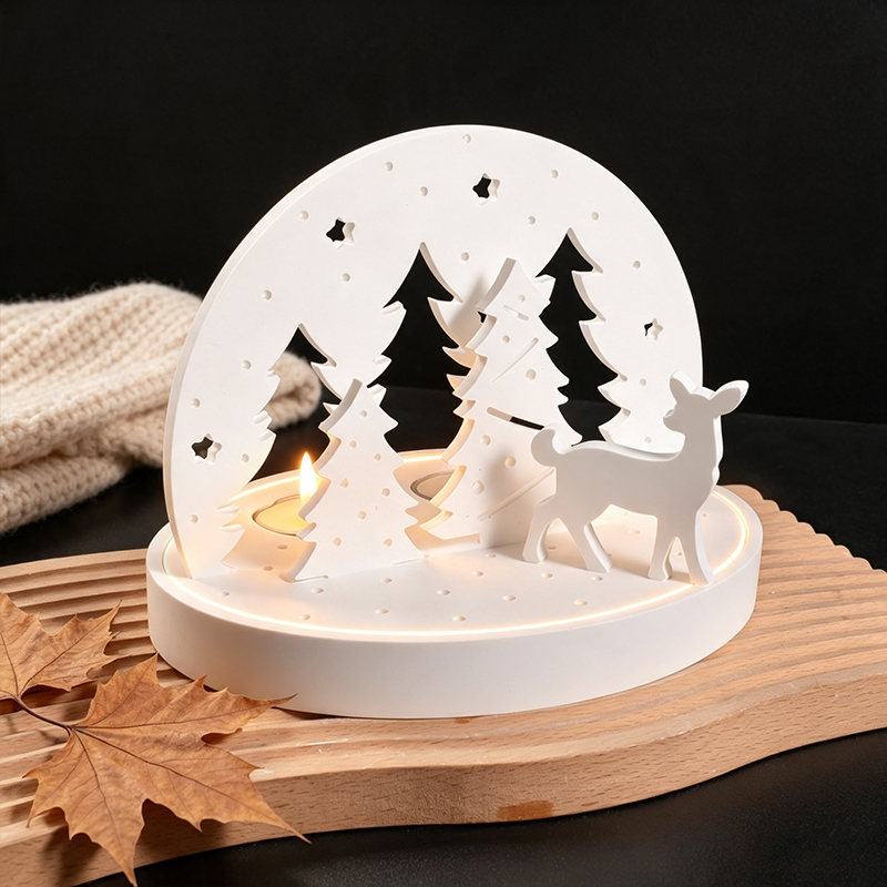 Weihnachts-Elch-Teelichthalter – Holiday Candle Set Bewertung und Preis