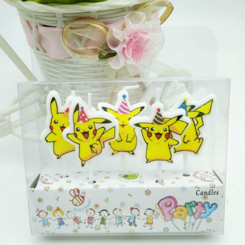 5 teile/los Pokemon Geburtstag – Holiday Candle Set Bewertung und Preis