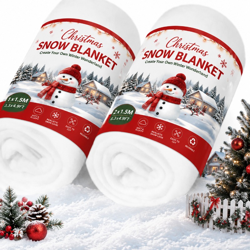 Künstlicher Schneeteppich, Kun – Christmas Throw Blanket Bewertung und Preis