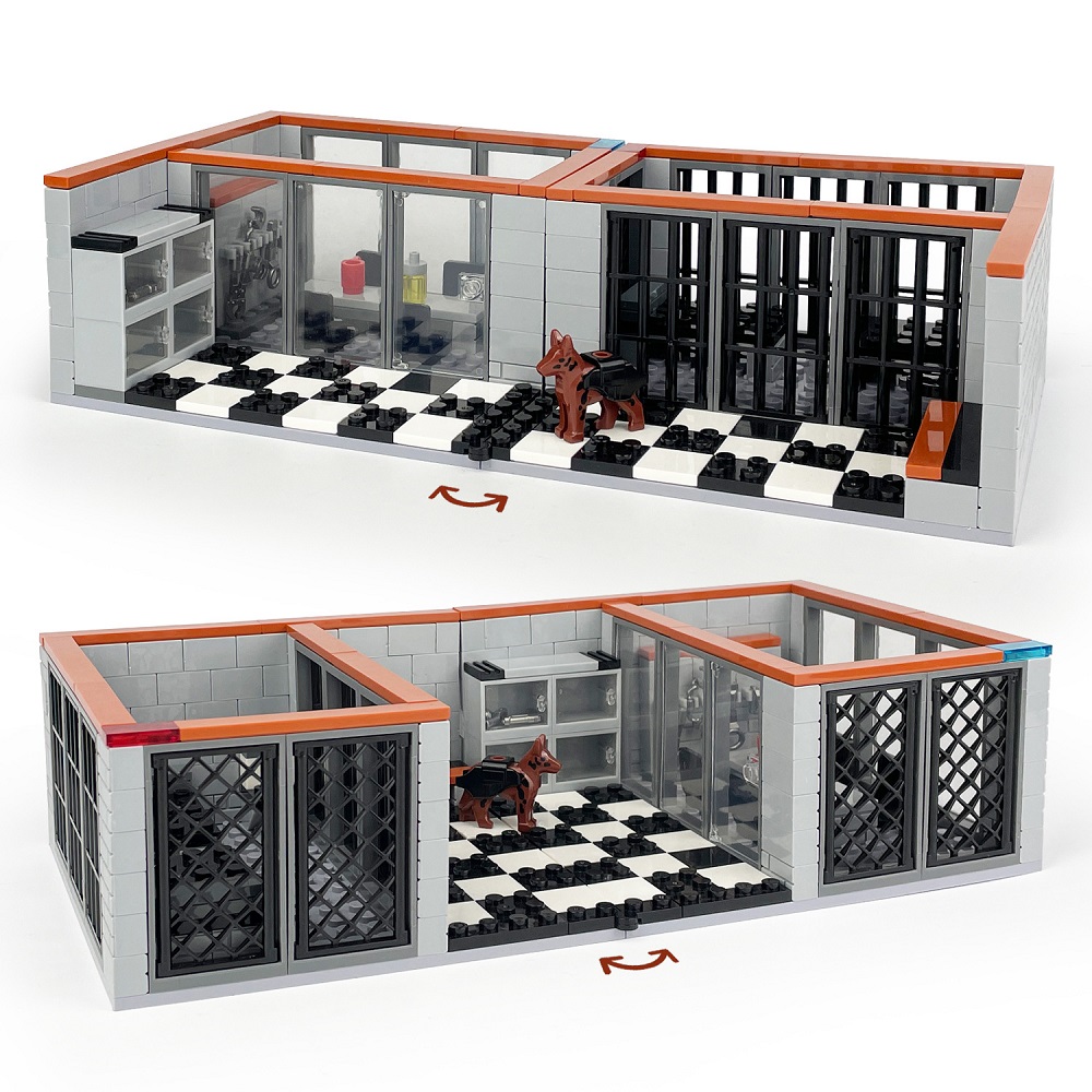 302PCS Gefängnis Stadt Polizei – Lego Set Creator Bewertung und Preis