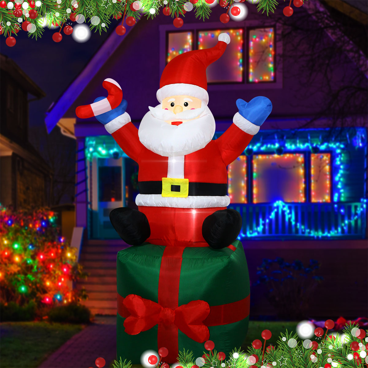 6-fache Weihnachts-Schlauchboo – Christmas Lights Outdoor Bewertung und Preis