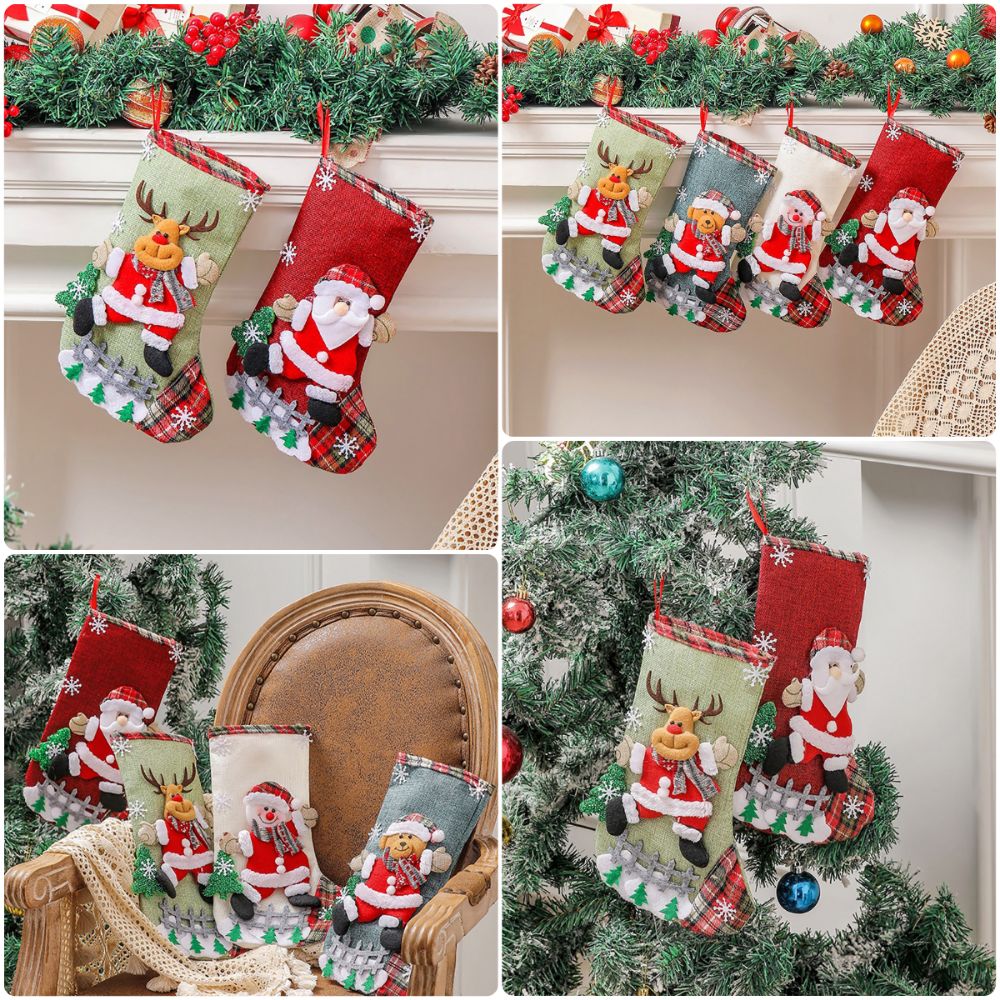 Mehrfarbige Weihnachtsstrümpfe – Christmas Stocking Hanging Bewertung und Preis