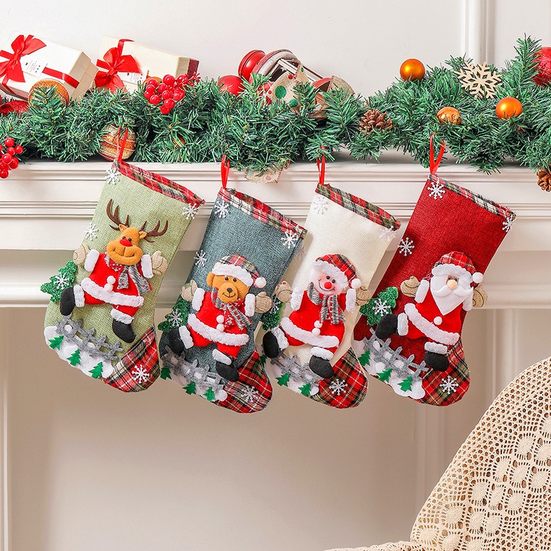 Mehrfarbiger Weihnachtsstrumpf – Christmas Stocking Hanging Bewertung und Preis